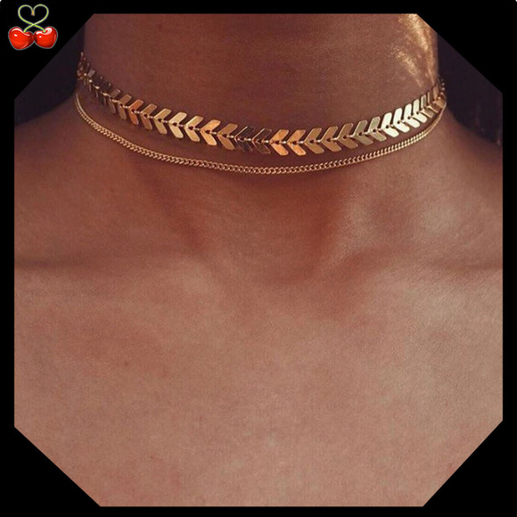 🍒2/$25 2TIER Arrow Choker 🏹 - Picture 1 of 5